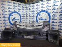 Бампер передний (ноускат) правый